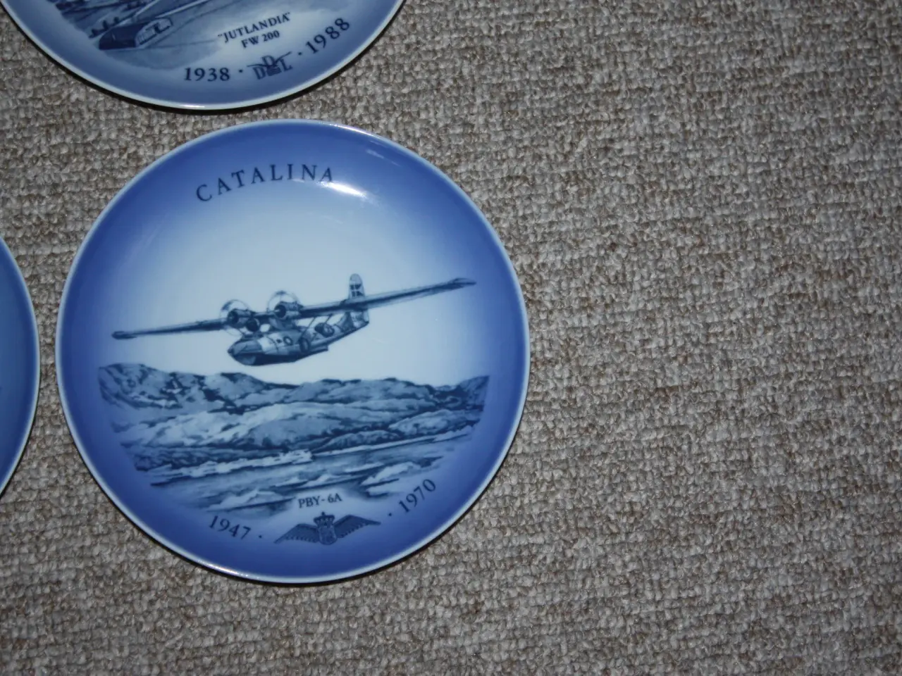 Billede 5 - Flyplatte fra Royal Copenhagen og Bing & Grøndahl 
