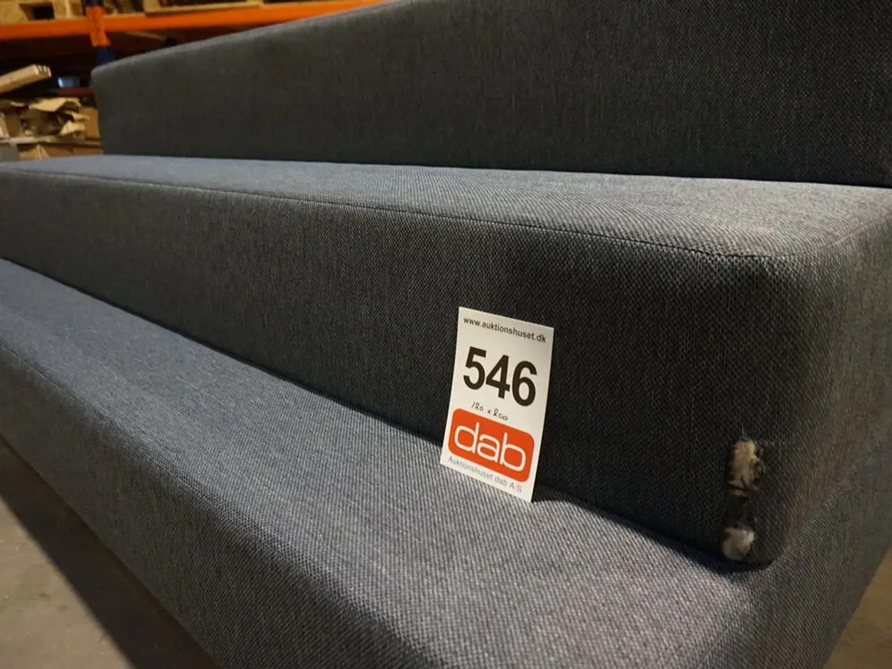 Billede 2 - Nordisk fjer Boxmadras 120x200 cm Grå