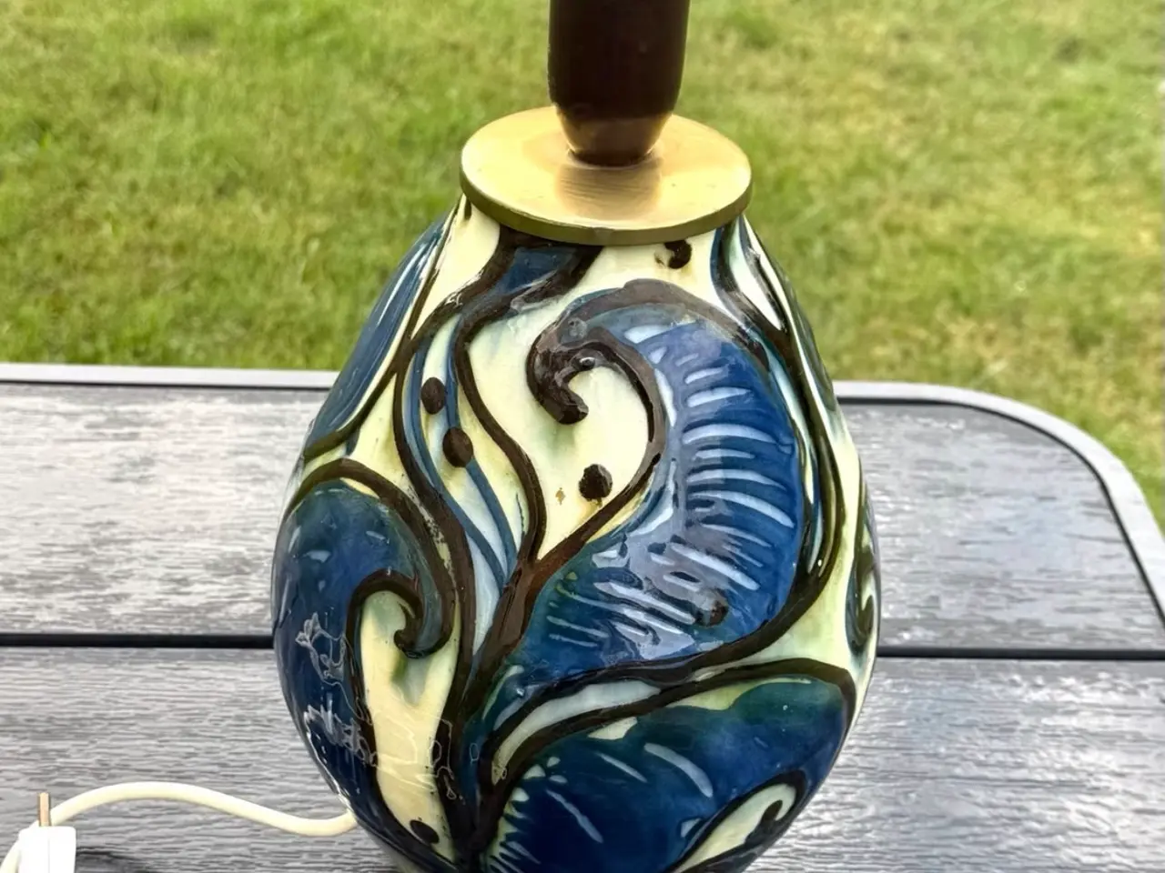 Billede 1 - Kähler bordlampe – HAK Danmark.