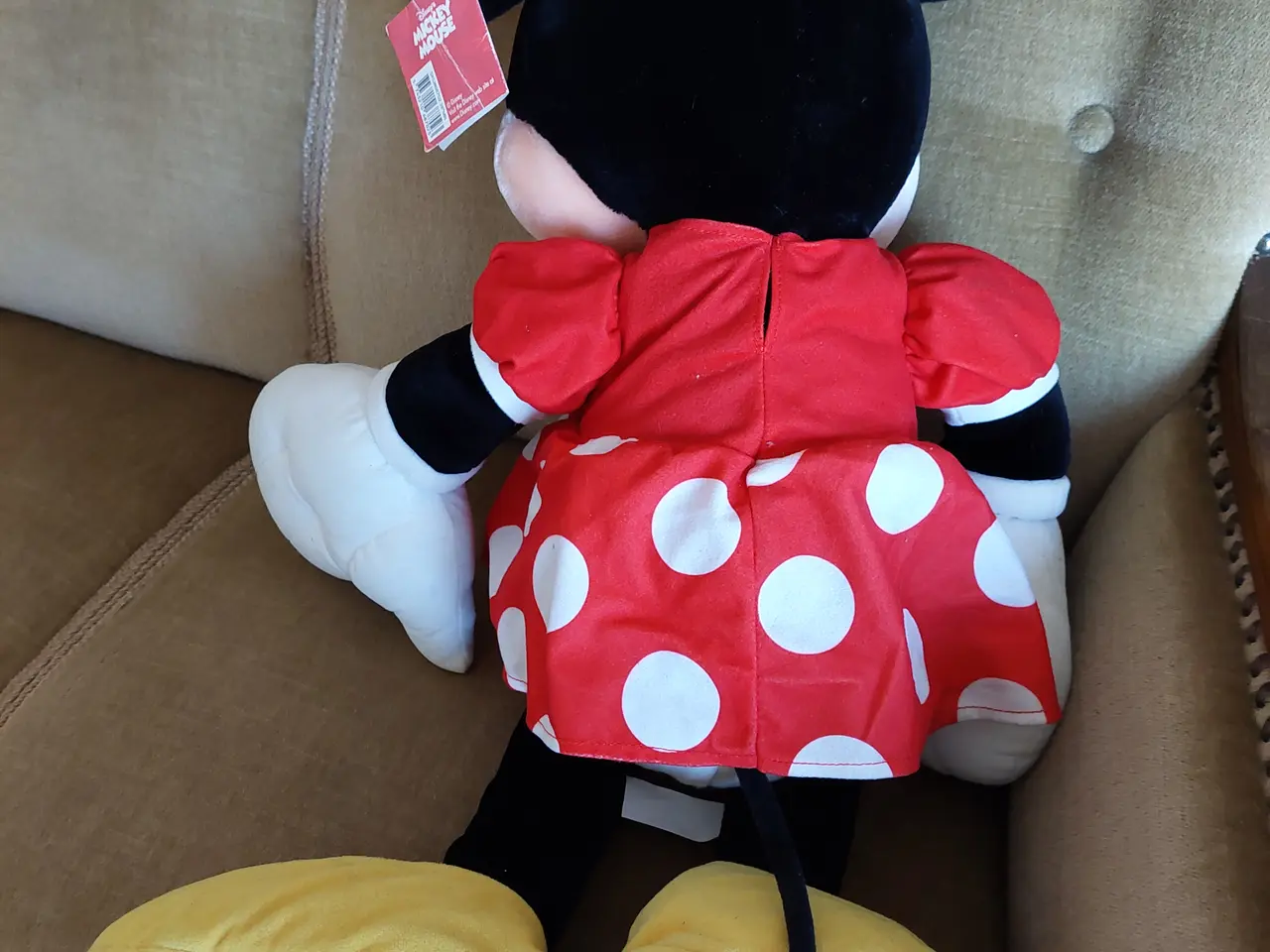 Billede 2 - Stor Minnie Mouse Disney-bamse