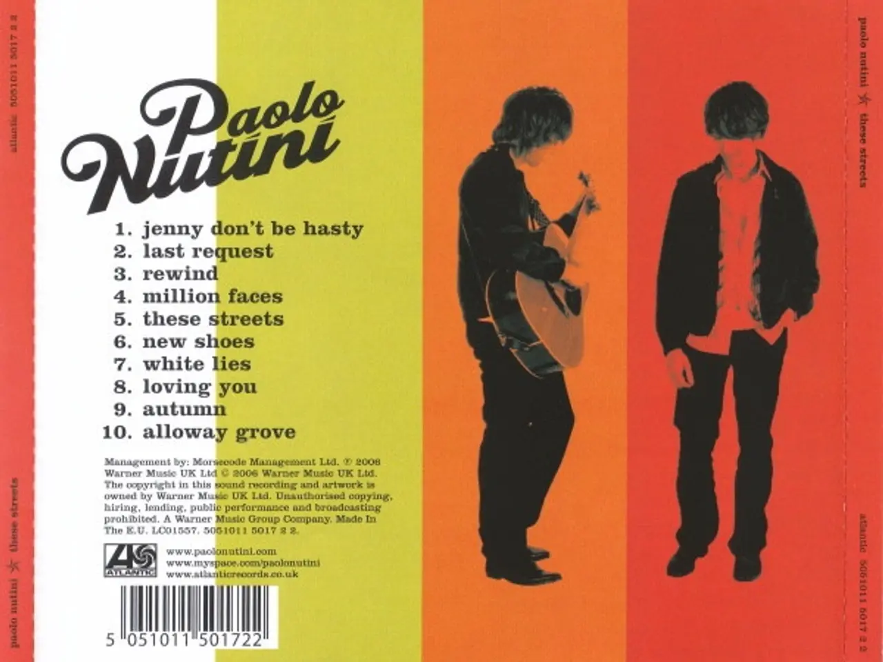 Billede 2 - Paolo Nutini – These Streets – CD