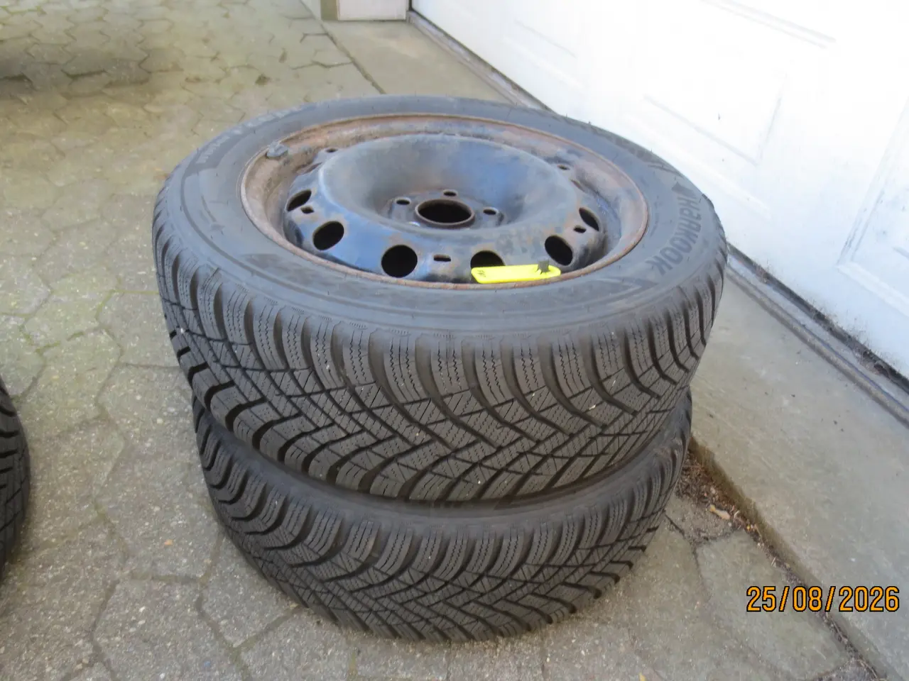 Billede 2 - 4 stk Vinterhjul Hankook 195/55/R 15