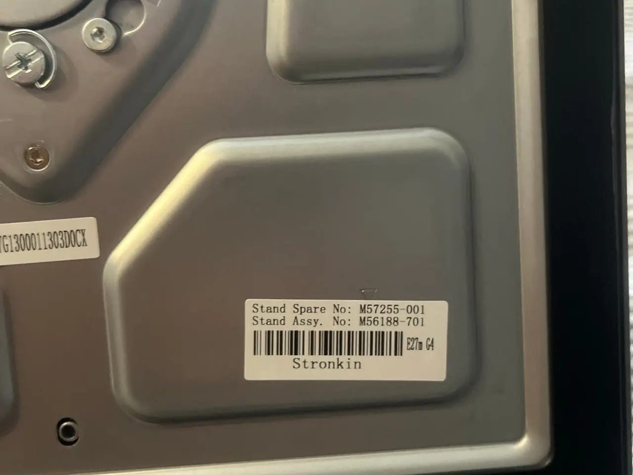 Billede 4 - Skærmstativ til monitor (HP E27 m.fl.)