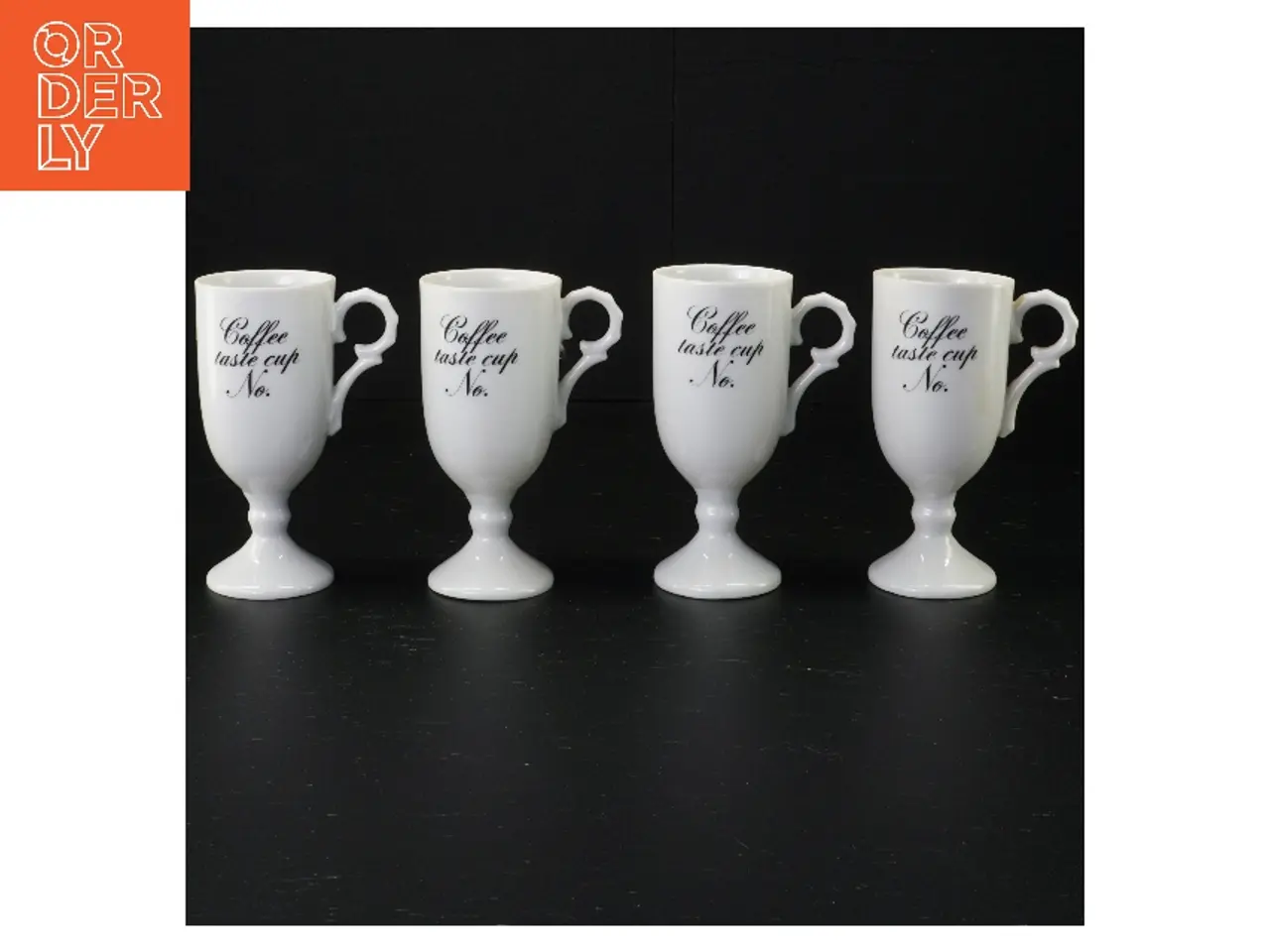 Billede 1 - Sæt af hvide Porcelænskop (str. 12 cm)
