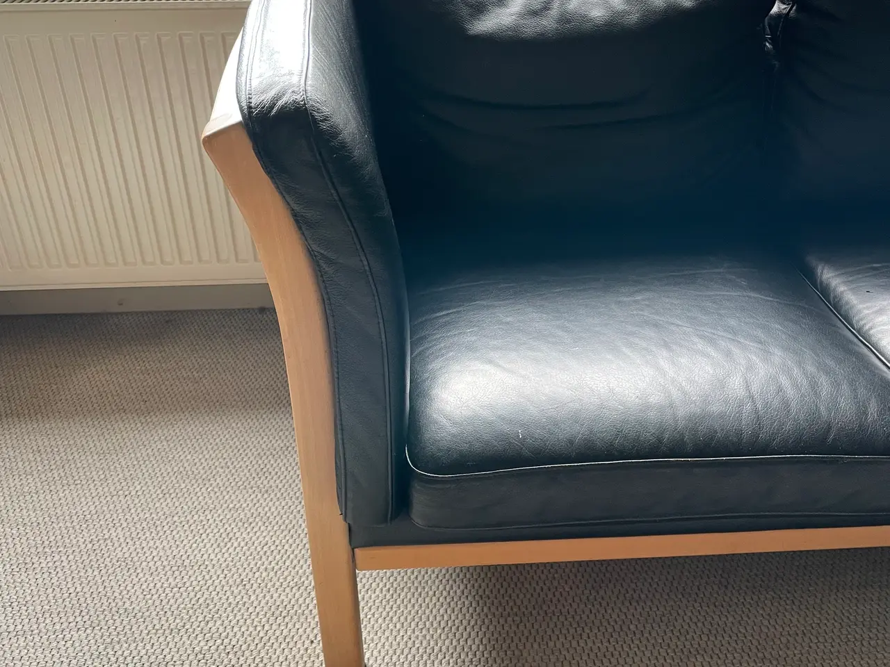 Billede 5 - Lædersofa, 2 personers