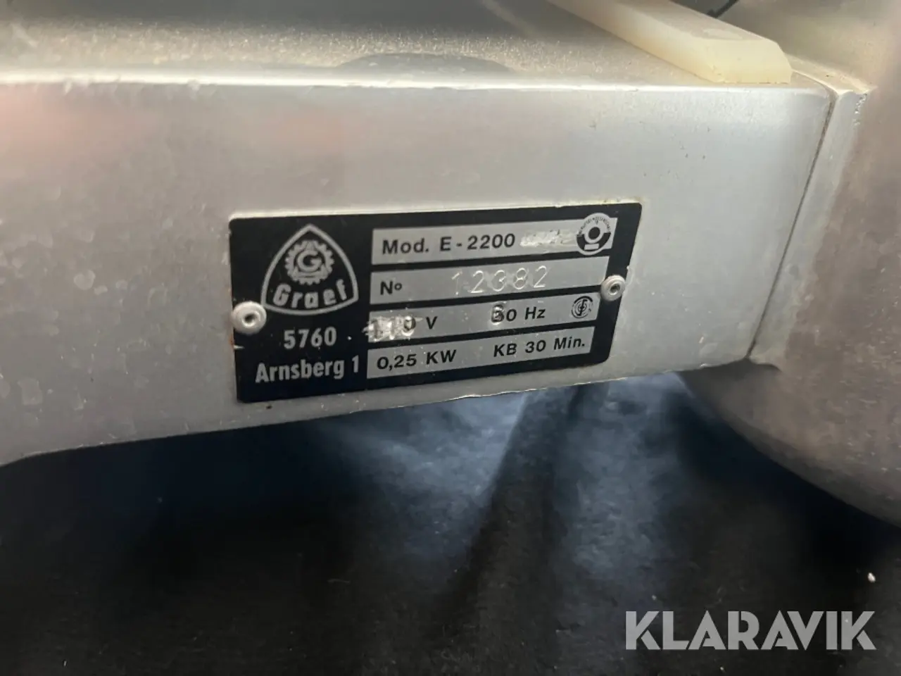 Billede 5 - Pålægsmaskiner Greaf E-2200 3 styk
