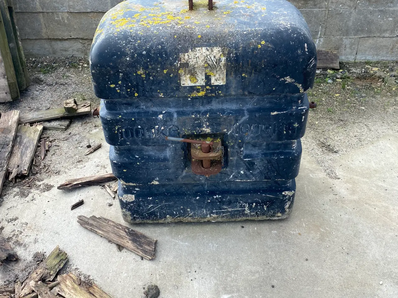 Billede 1 - 1000 kg vægtklods