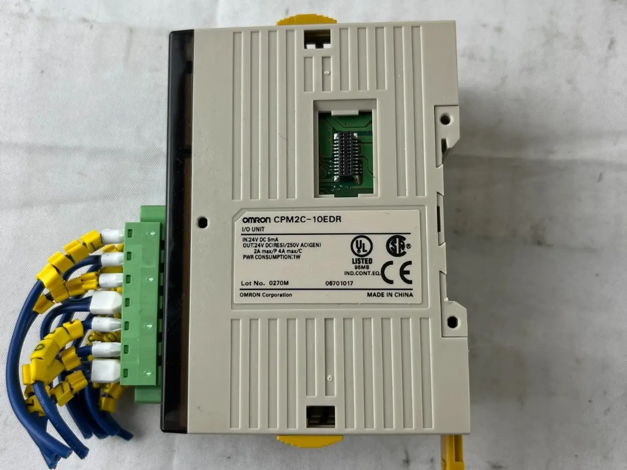 Billede 8 - Omron CPM2C-10EDR I/O Unit 6x 24V DC Inputs 4x med