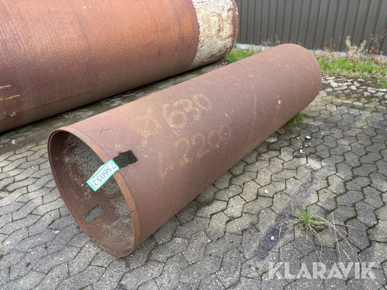 Billede 1 - Casing jern rør 2260x670mm 1 styk