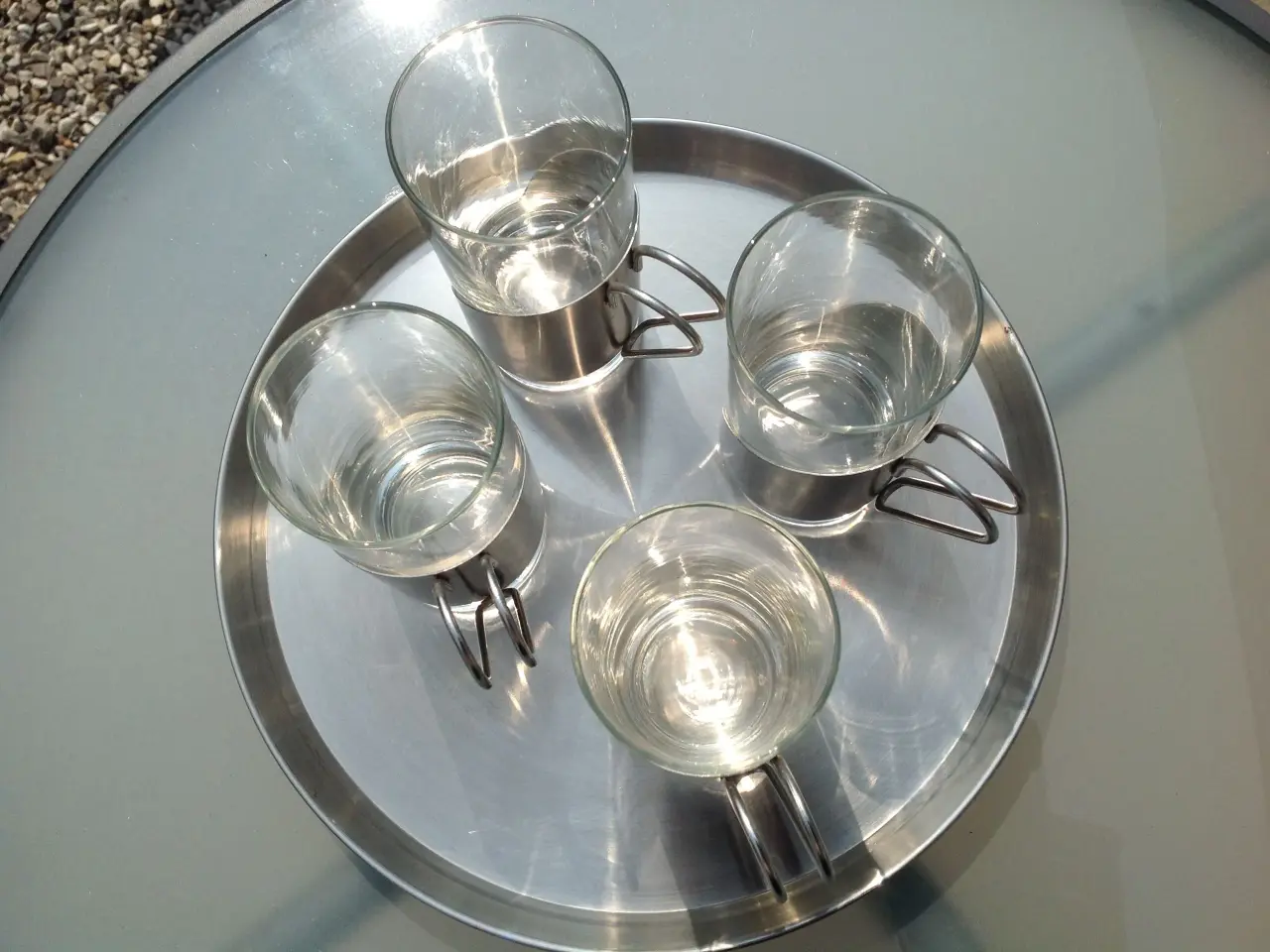 Billede 1 - Irsk kaffe glas med fad