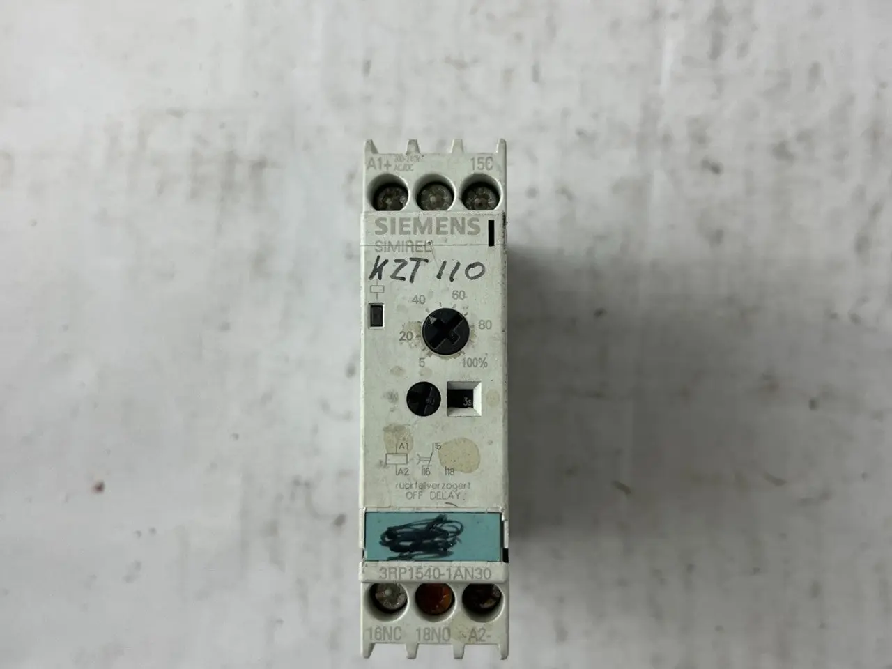 Billede 2 - Siemens 3RP1540-1AN30 Time relæ Off Delay 24-240V