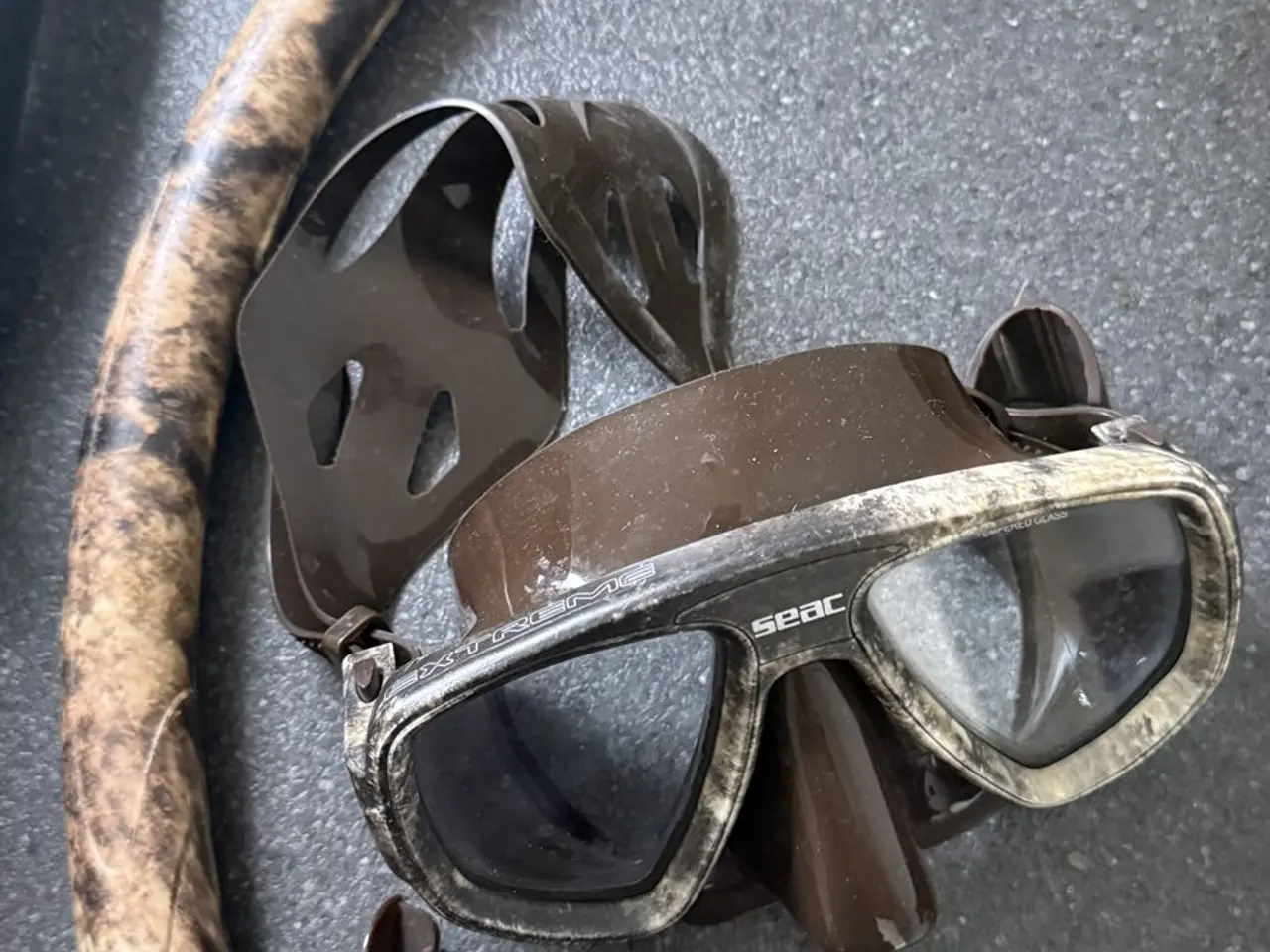 Billede 1 - Seac Extreme dykkermaske + camo snorkel