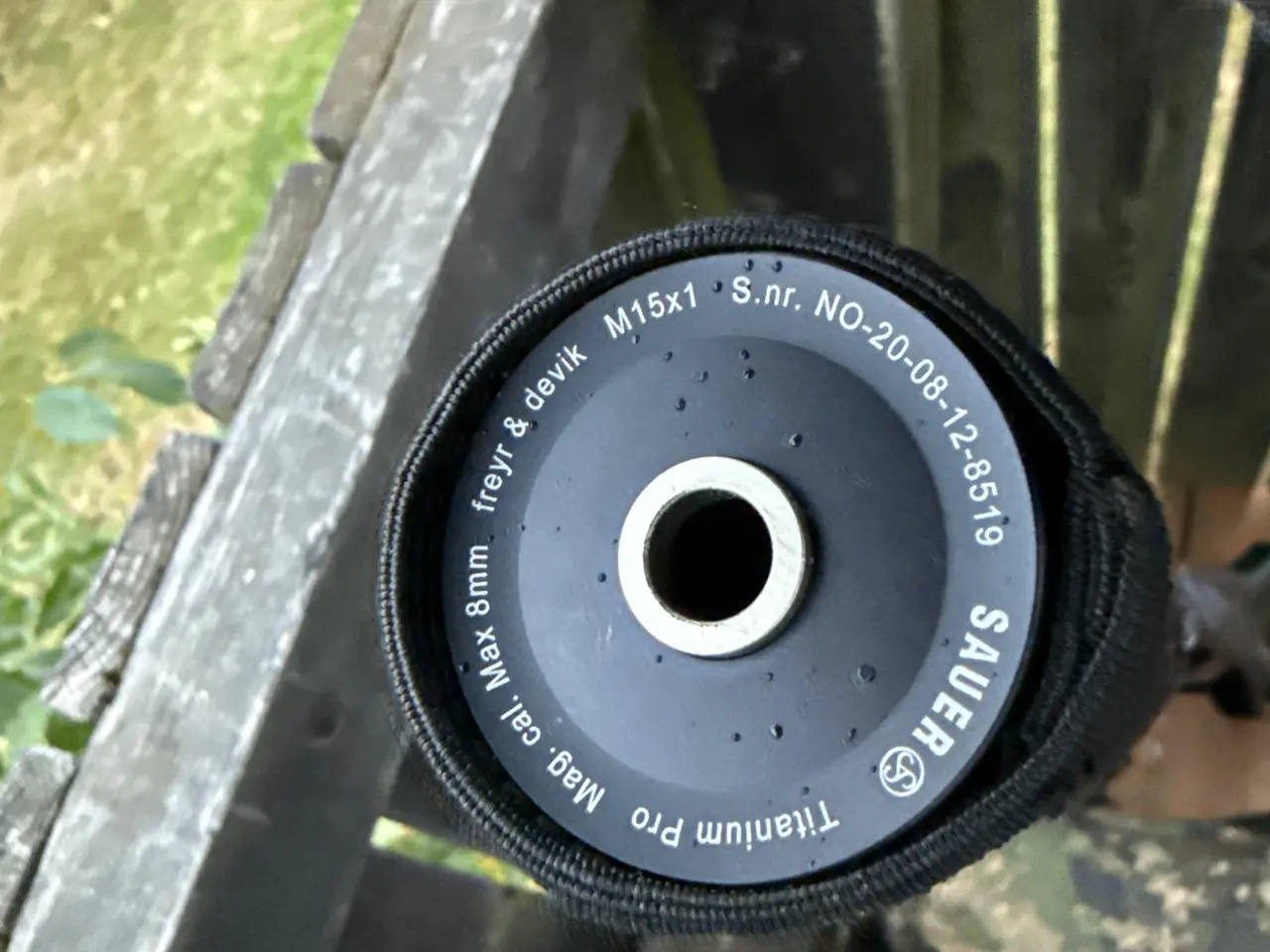 Billede 5 - Freyr & Devik / Sauer Titanium Pro lyddæmper M15x1