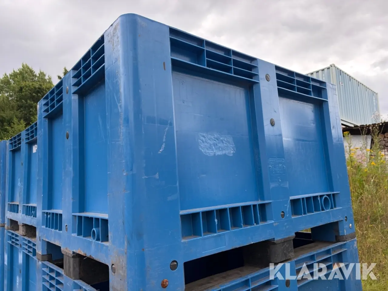 Billede 5 - Stabelbare plast-pallebokse 3 styk.