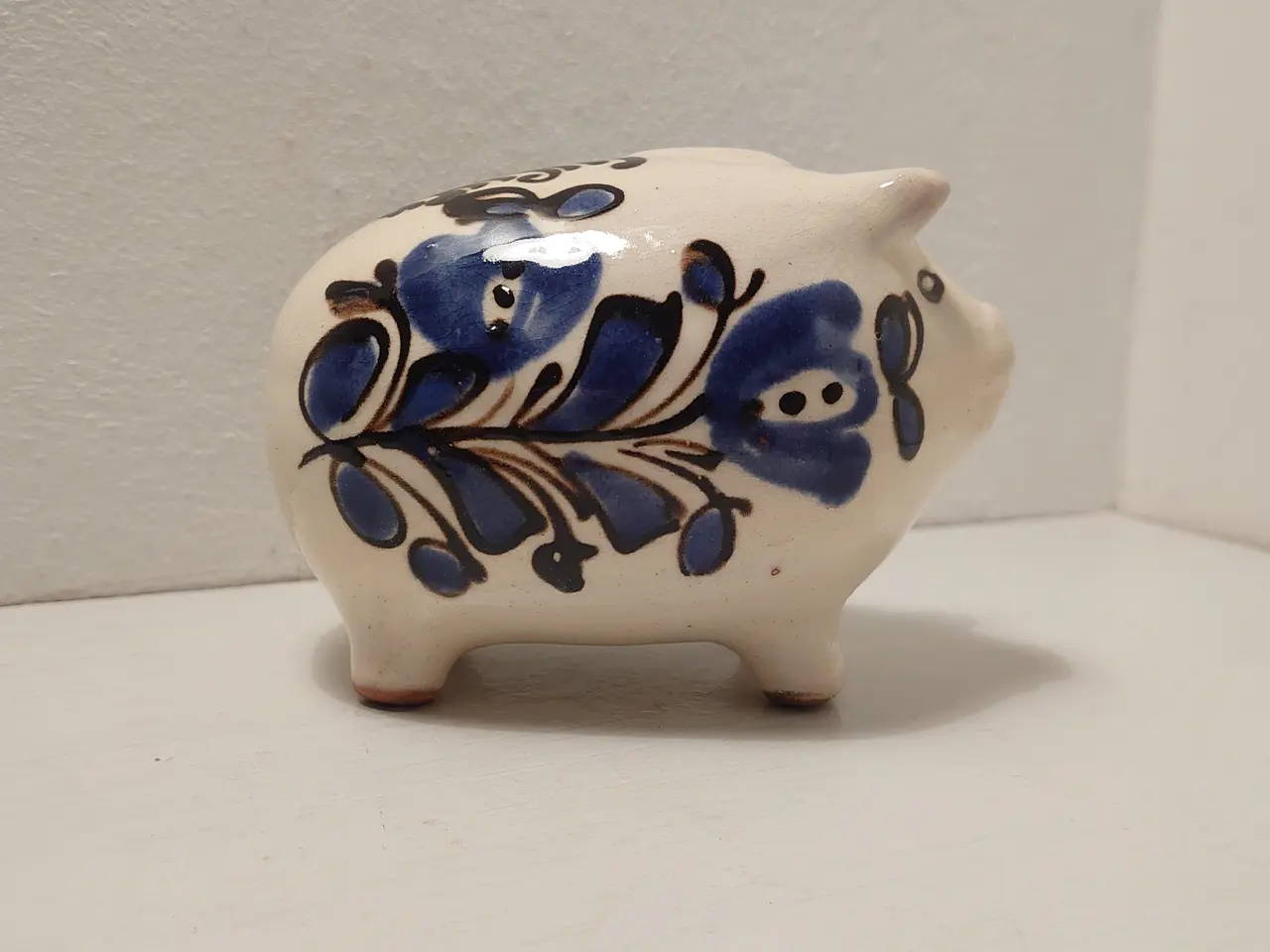 Billede 2 - Vintage keramik sparegris.1960-70 L. 11cm