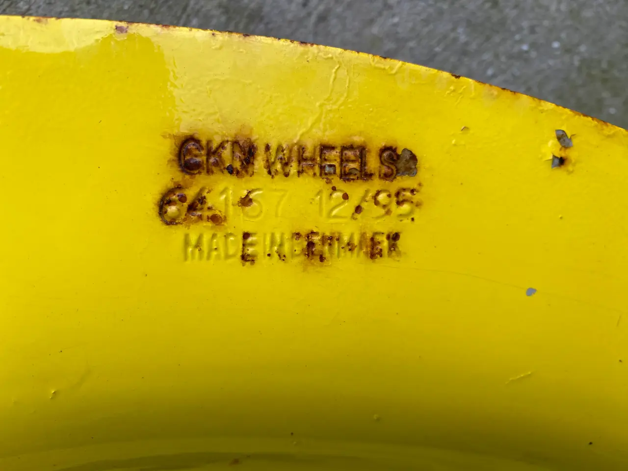 Billede 2 - John Deere fælgplader, 34 " til traktordæk