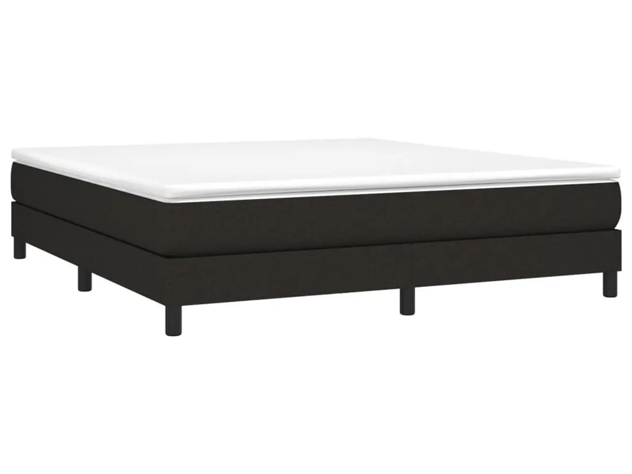 Billede 3 - Sengeramme uden madras 180x200 cm stof sort