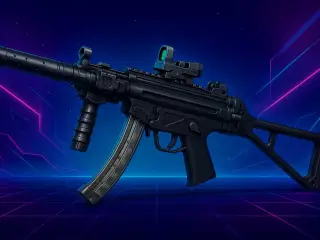 GELBLASTER Mp5k med 4x 15.000 kugler