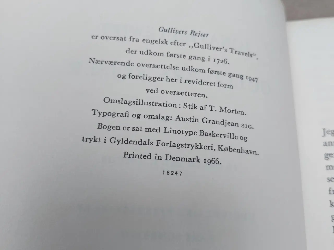 Billede 7 - Gullivers rejser – Jonathan Swift – Gyldendal, 196