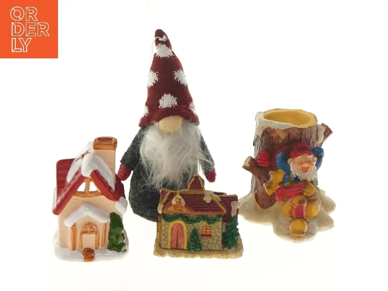 Billede 1 - Dekorative julefigurer (str. 8-18 cm)