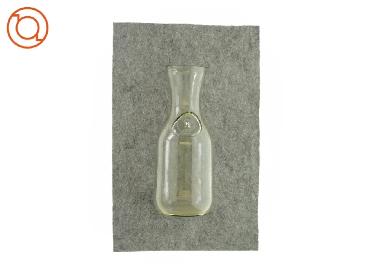Billede 1 - Vase i klart glas