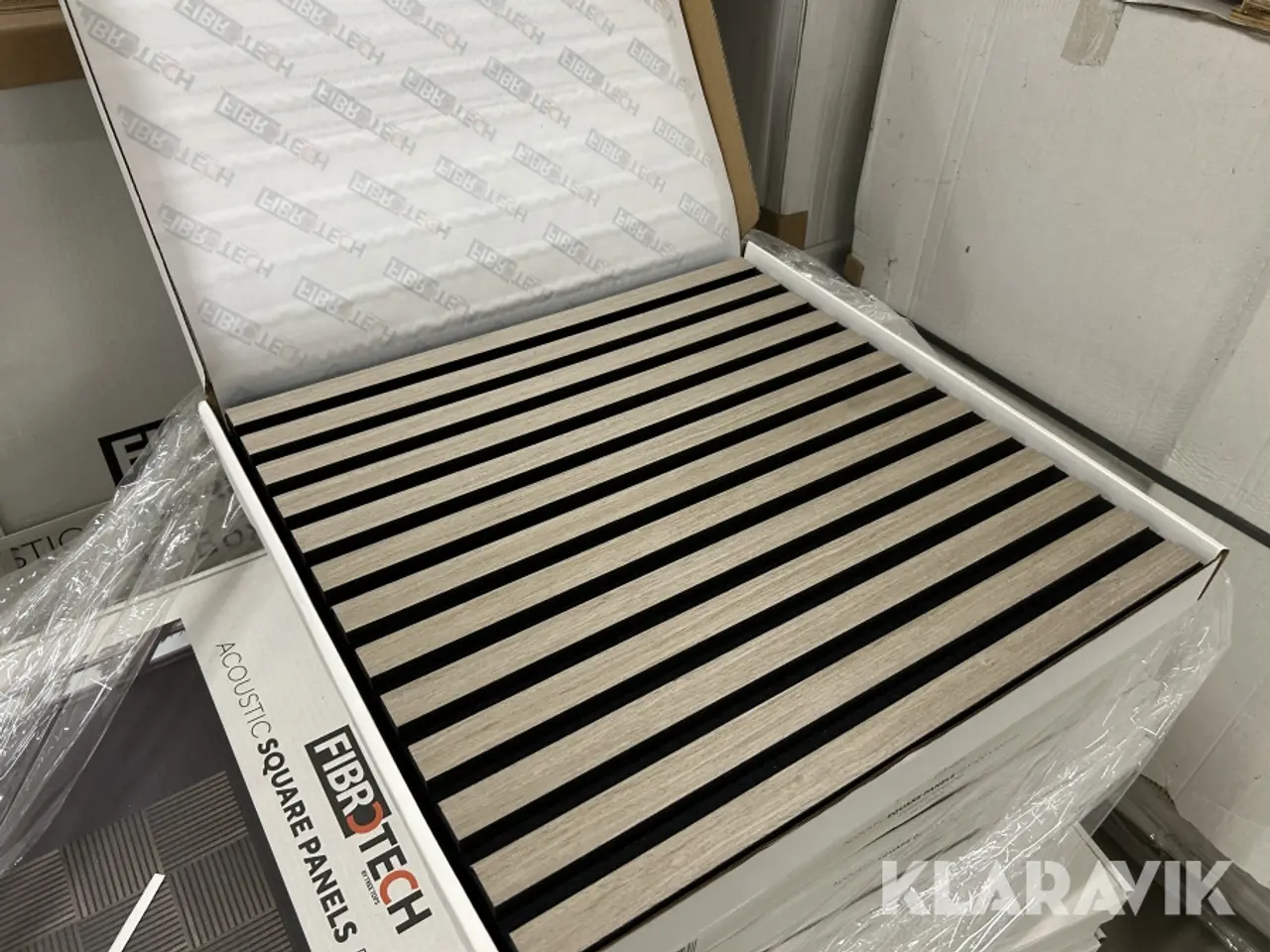 Billede 4 - Akustikpaneler Fibrotech Grey Oak 80 styk