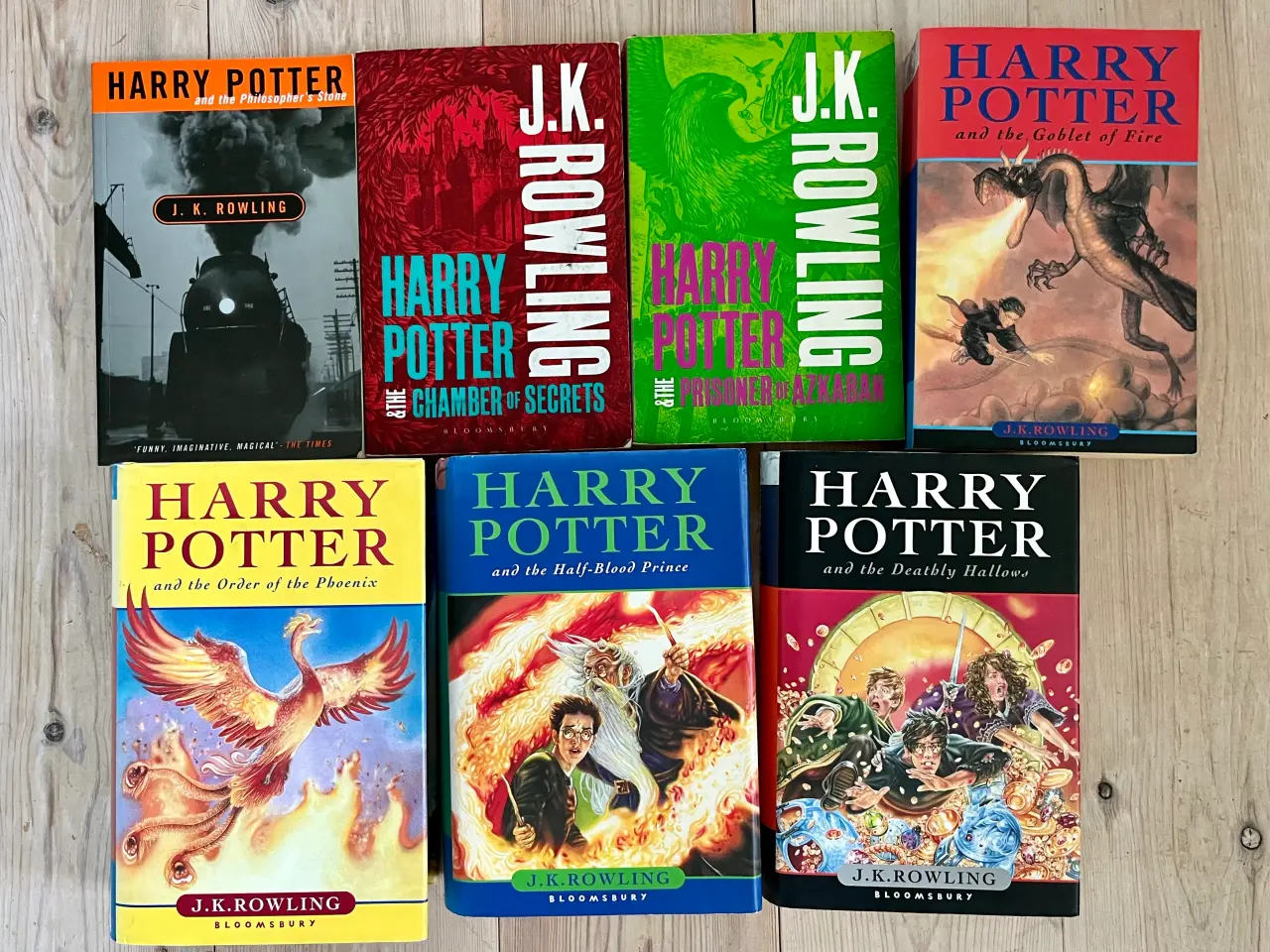 Billede 1 - Engelske Harry Potter bøger