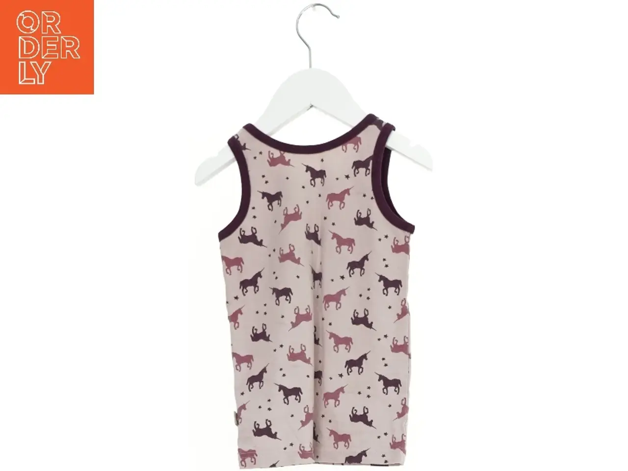Billede 2 - Børne tanktop med hestemønster (str. 92)