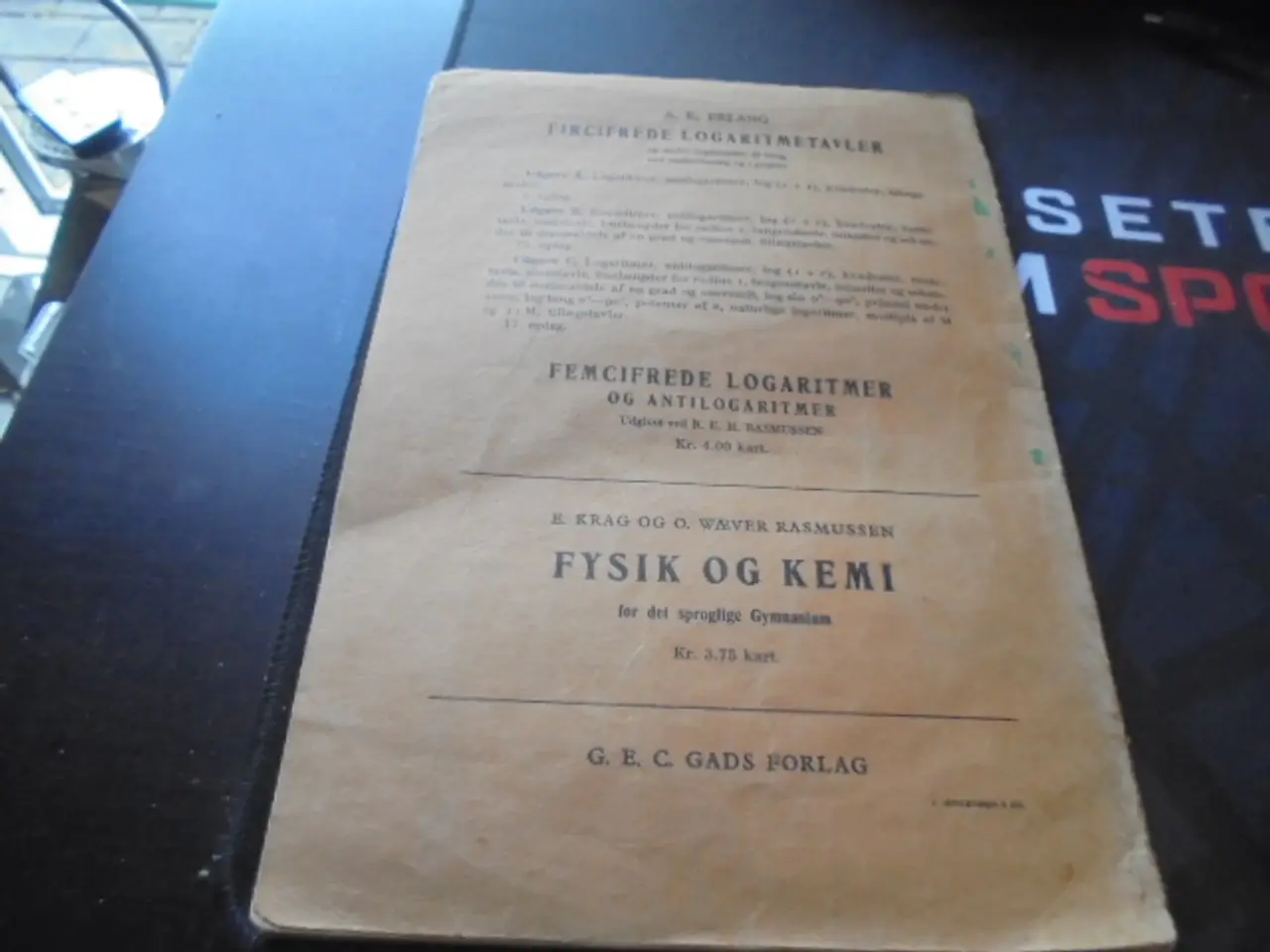 Billede 4 - Fircifrede logaritmetabeller og andre…..udg. 1957