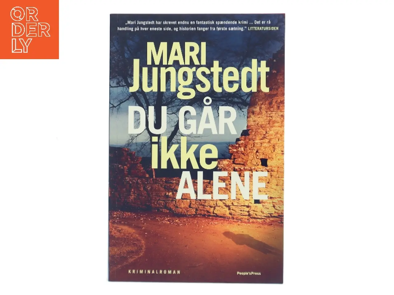 Billede 1 - Du går ikke alene : kriminalroman af Mari Jungstedt (Bog)