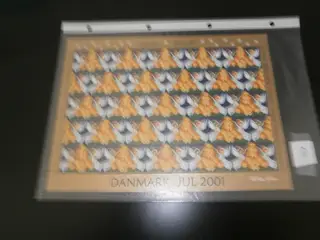 Ufollet julemærke Helark fra 2001