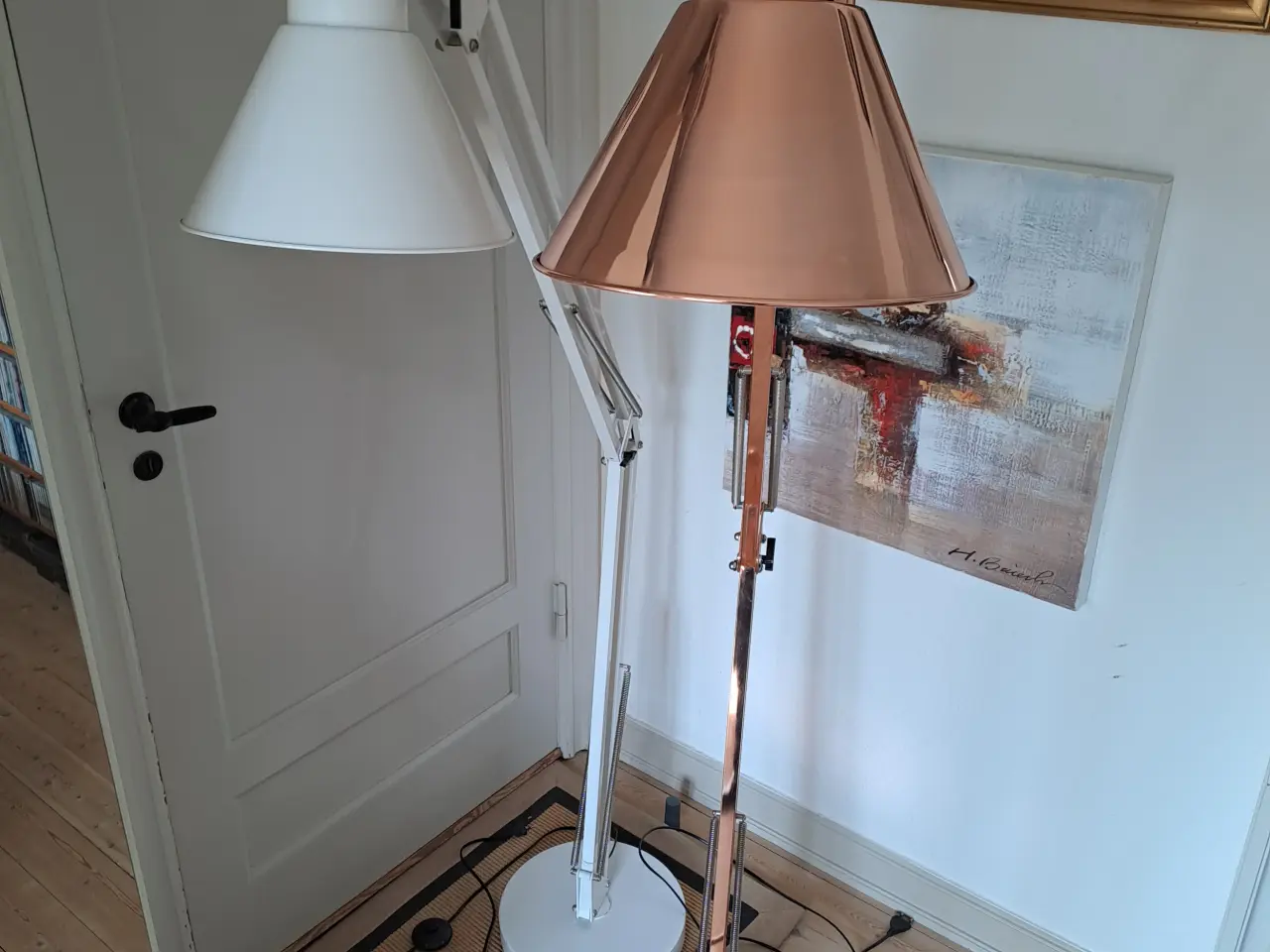 Billede 2 - STOR arkitektlampe.