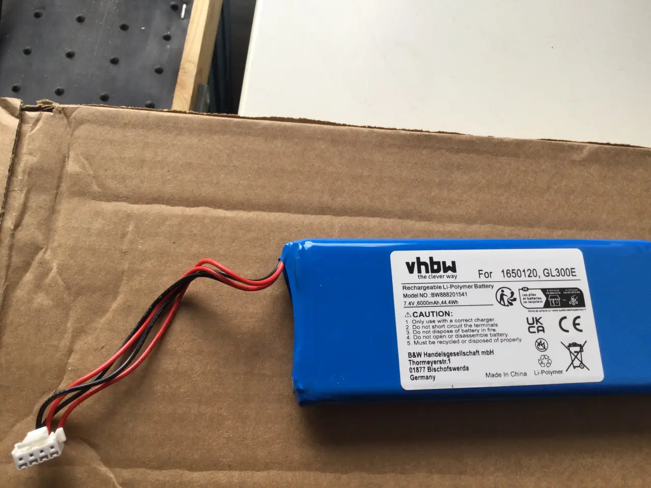 Billede 1 - Sælges nyt lipo batteri
