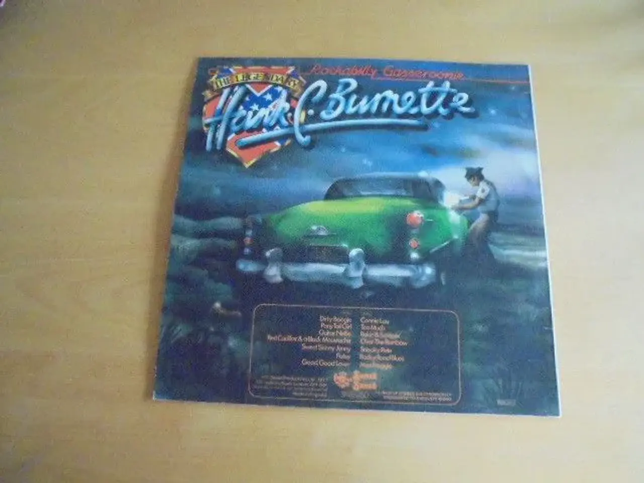 Billede 2 - LP - Hank C. Burnette Rockabilly - Gasseroonie
