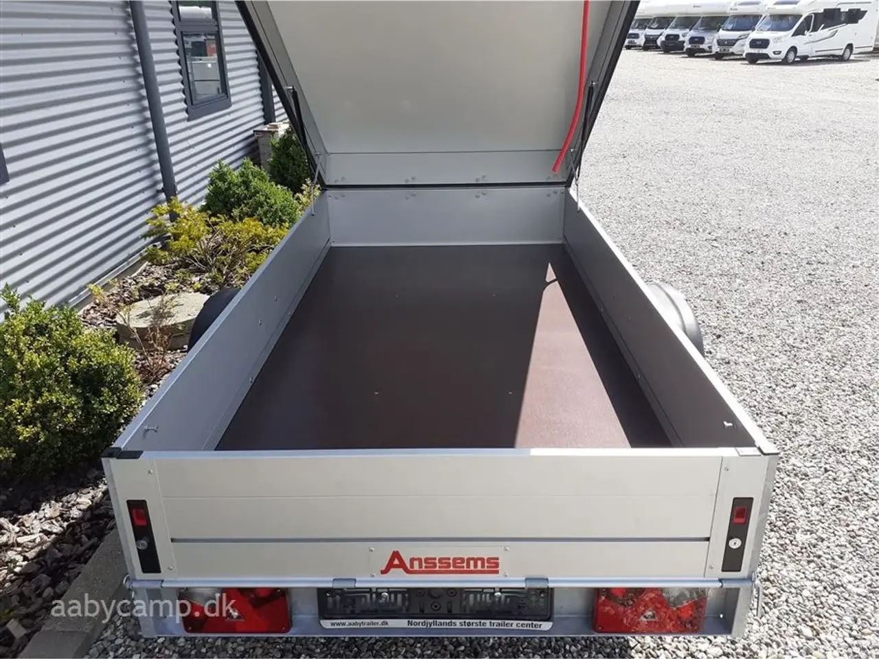 Billede 2 - 0 - Anssems GT 750   lRobust lukket trailer til hobby og erhverv. aluminium. UDEN BREMSER