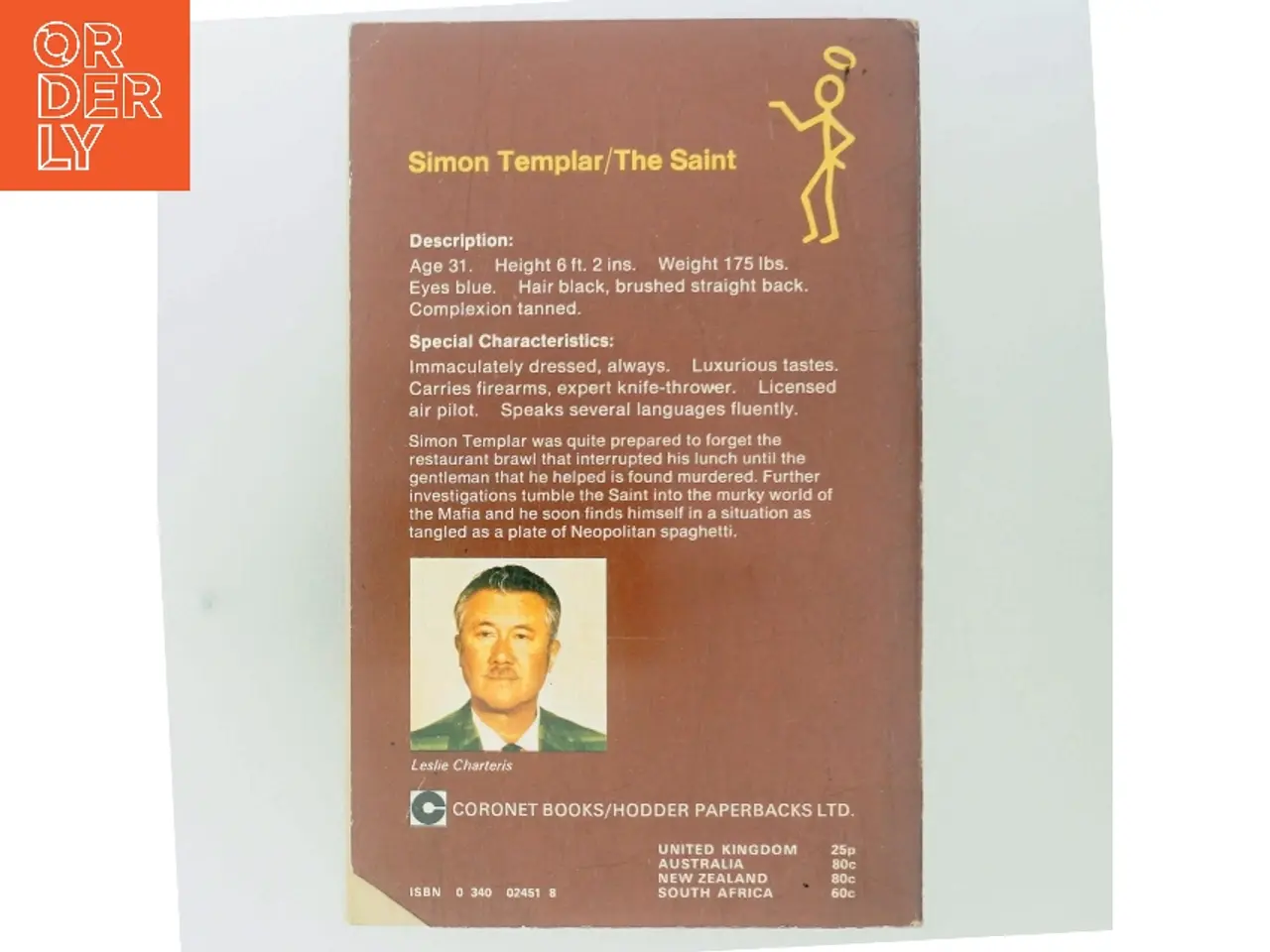 Billede 3 - Vendetta for The Saint af Leslie Charteris (Bog)