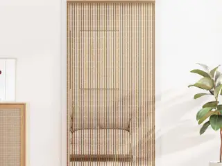 Insekt Dør Gardin flerfarvet 100 x 200 cm Bambus