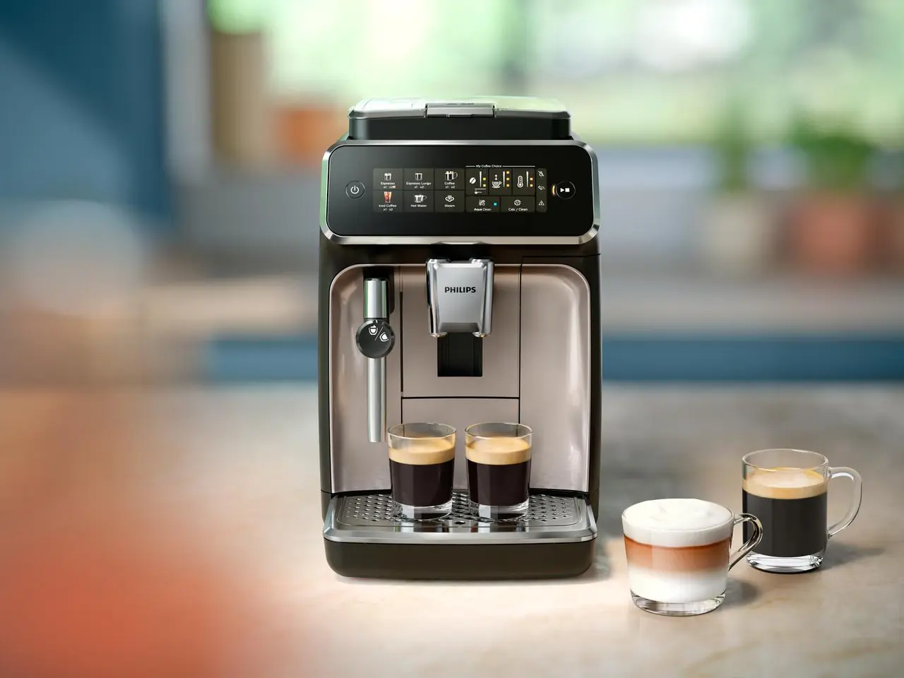 Billede 4 - Kaffemaskine fuldautomatisk Philips 3300 EP3321 - sort
