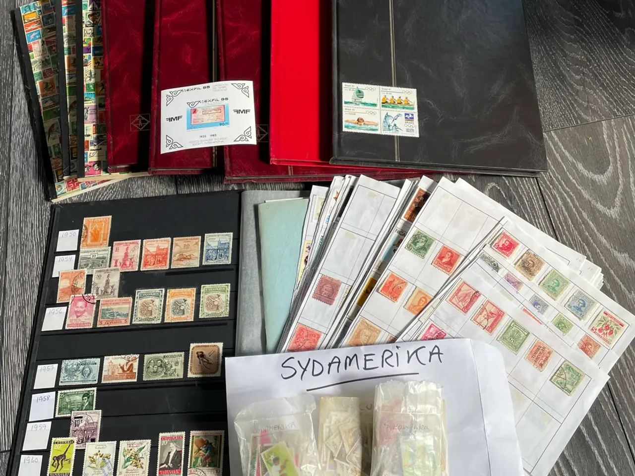 Billede 1 - Frimærker fra Syd- og Mellemamerika.