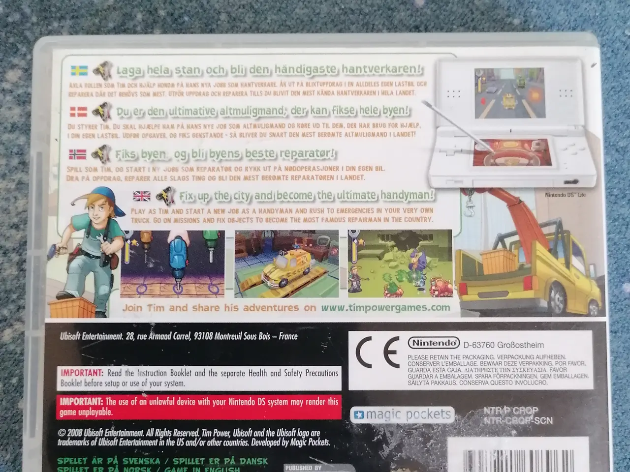 Billede 2 - Tim Power : Handyman DS