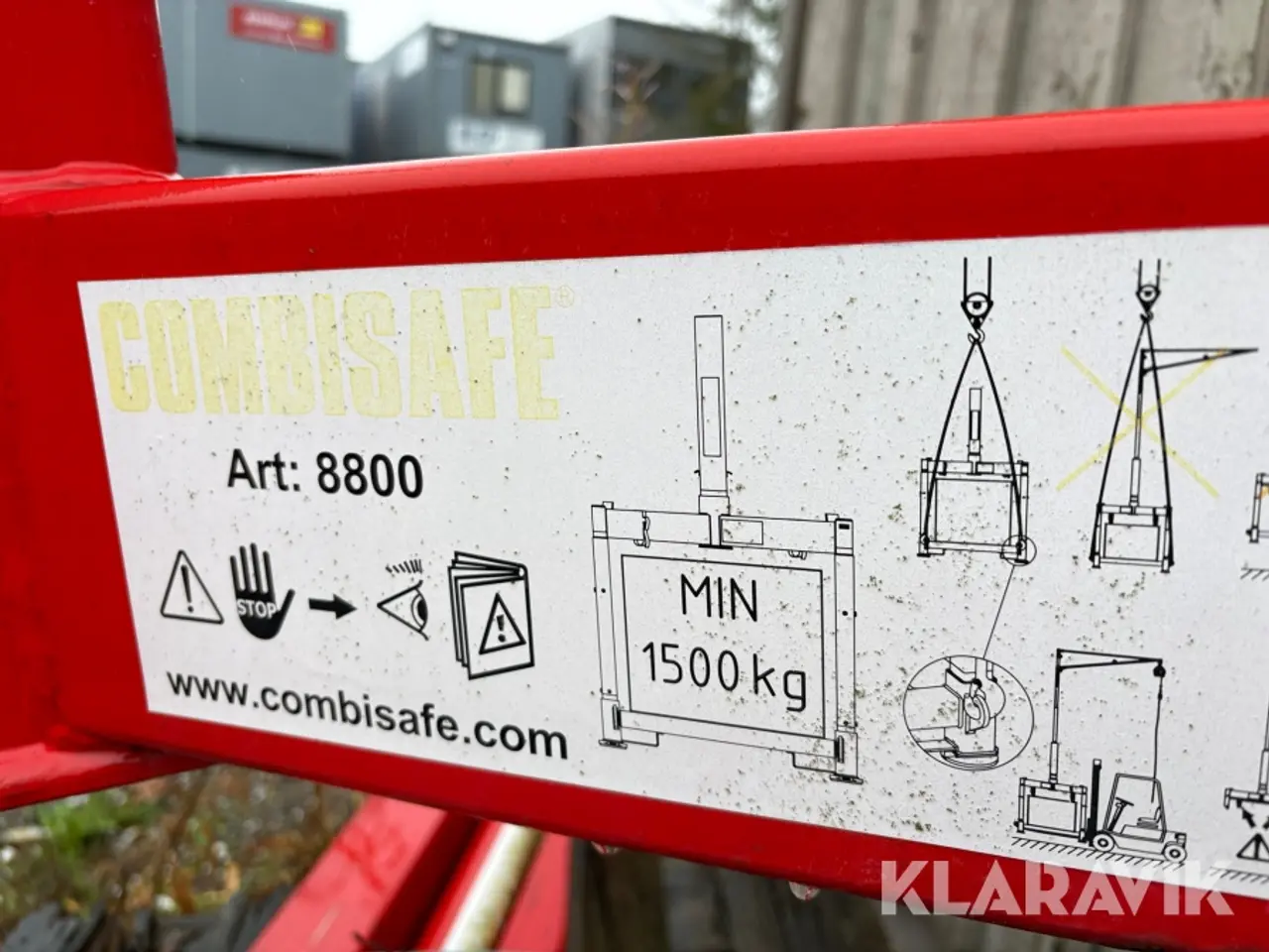 Billede 4 - Kontravægt/faldsikring Combisafe 8800
