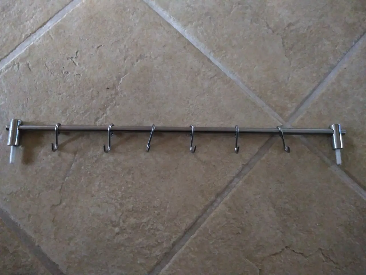 Billede 1 - Eva Trio ophængsstang med 6 stk s-kroge 40 cm