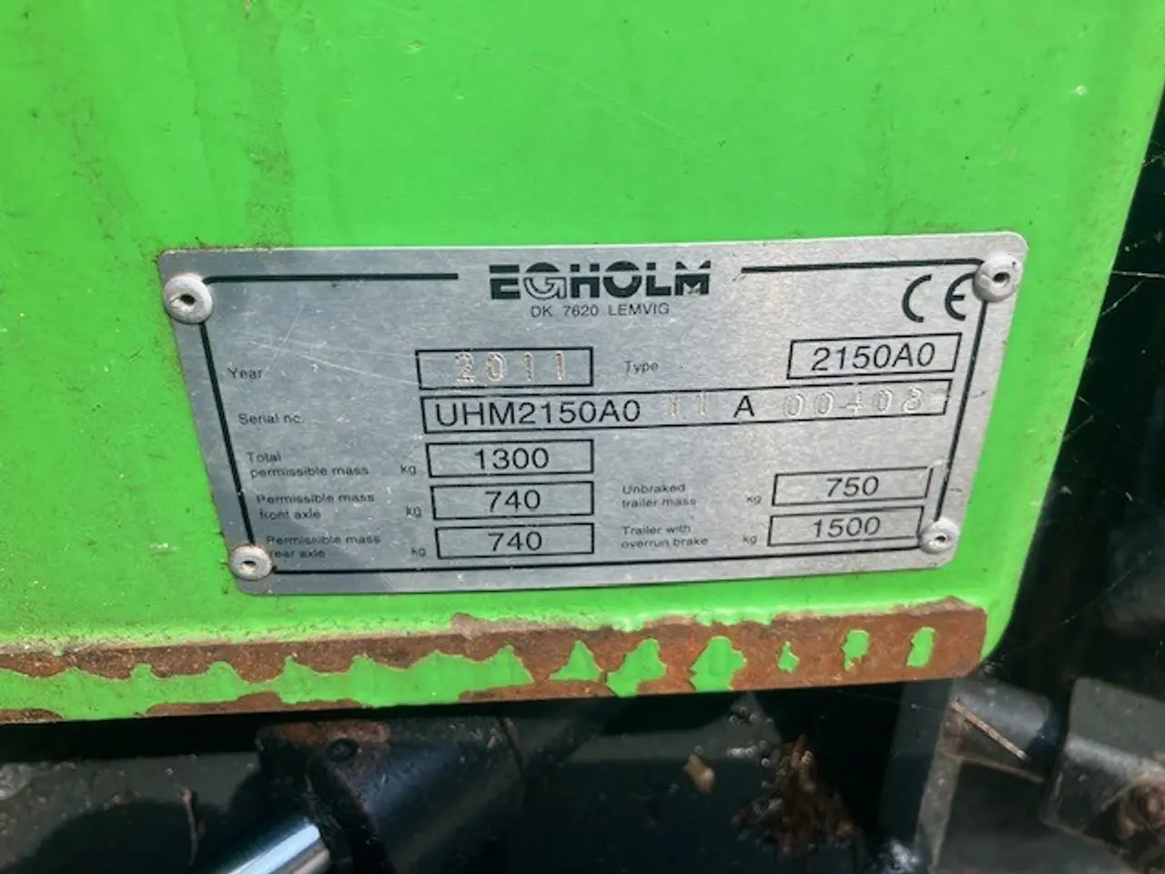 Billede 11 - Egholm portaltraktor. Meget udstyr