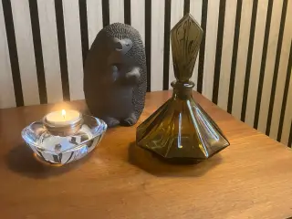 Røgfarvet parfumeflakon 