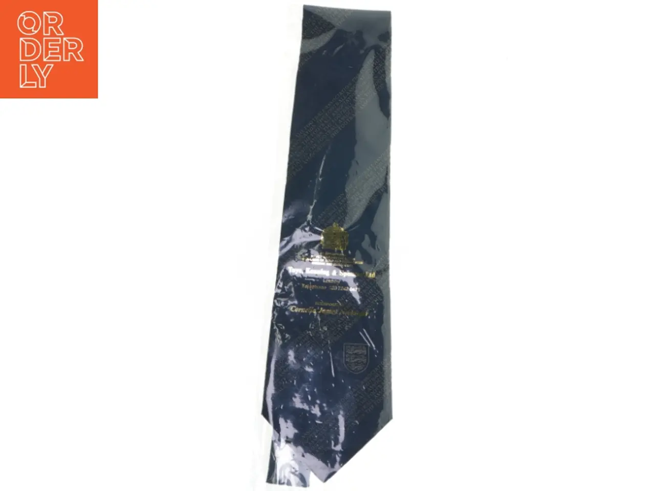 Billede 1 - Marineblå slips fra Toye, Kenning & Spencer Ltd (str. 70 cm)