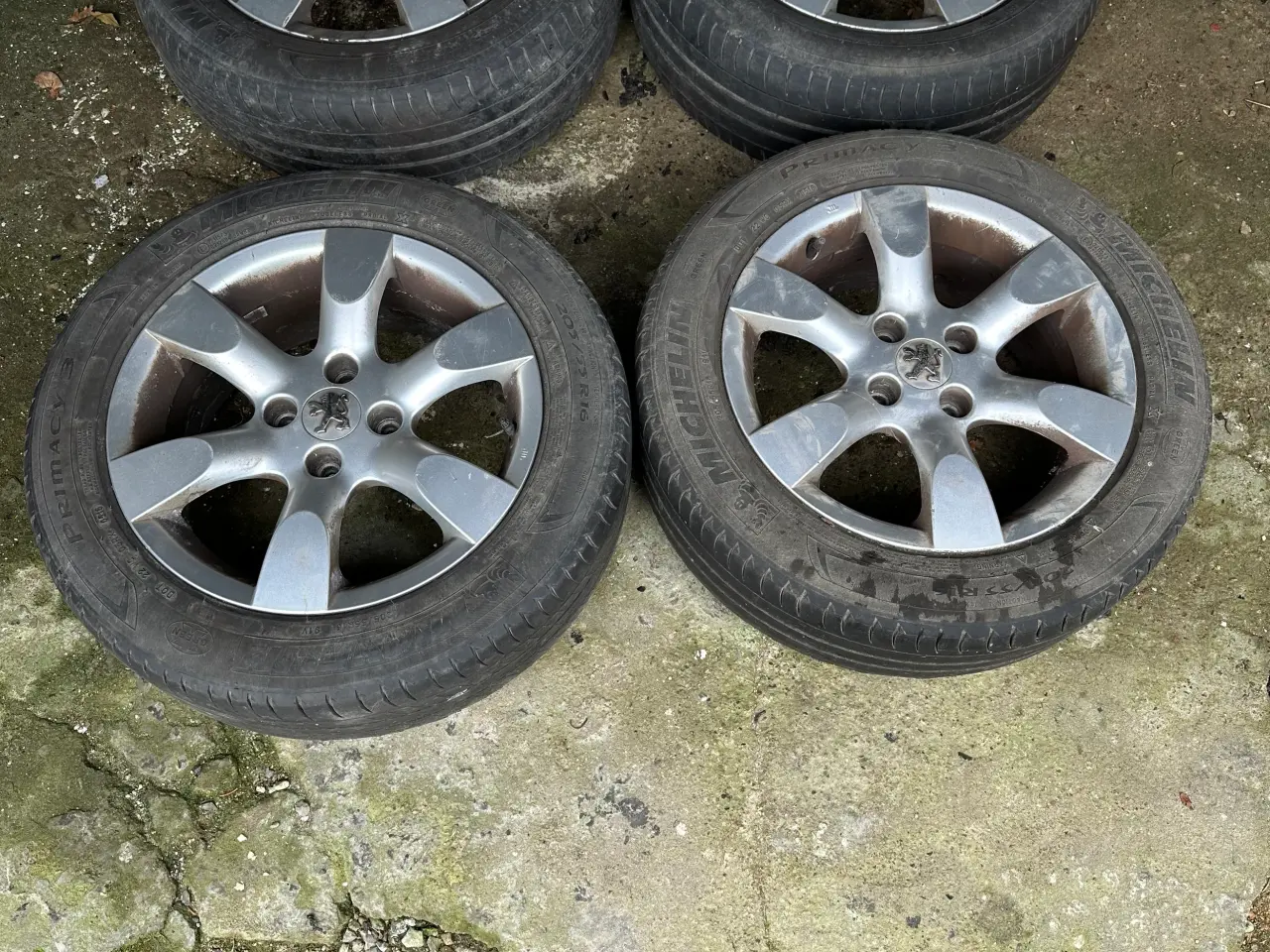 Billede 1 - 4 x Peugeot Alu fælge