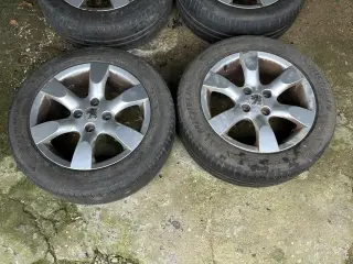 4 x Peugeot Alu fælge