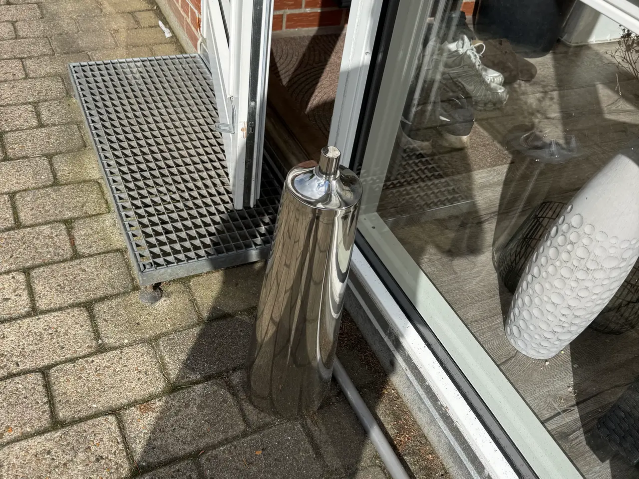 Billede 2 - Jeg sælger denne flotte havefakkel i rustfrit stål