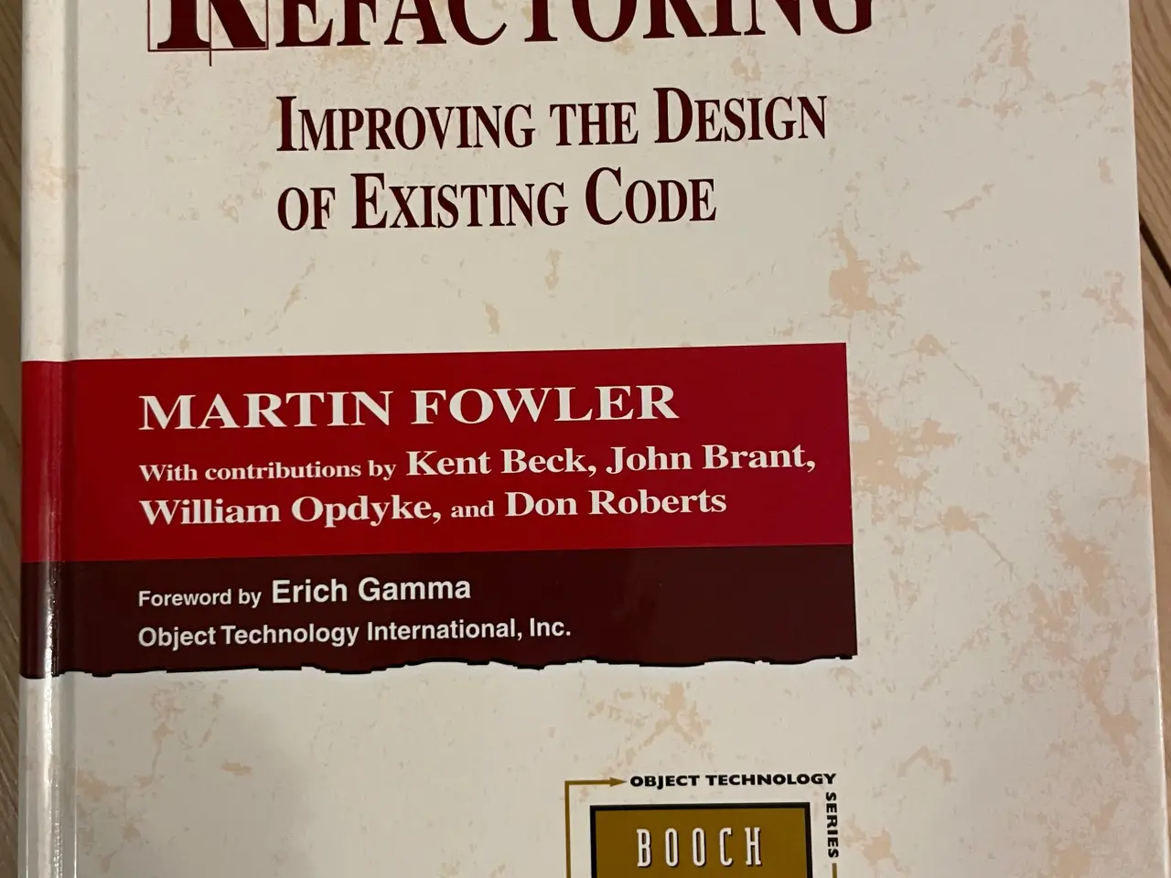 Billede 1 - Refactoring - Improving the Design of existing Cod