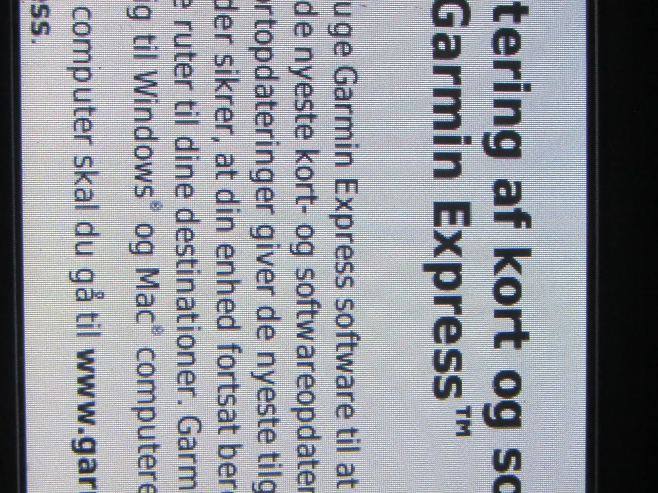 Billede 4 - Garmin Gps Se billeder. Fungere som den skal.